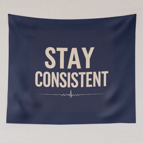Item preview, Stay consistent design designed and sold by Motivated Sensei.