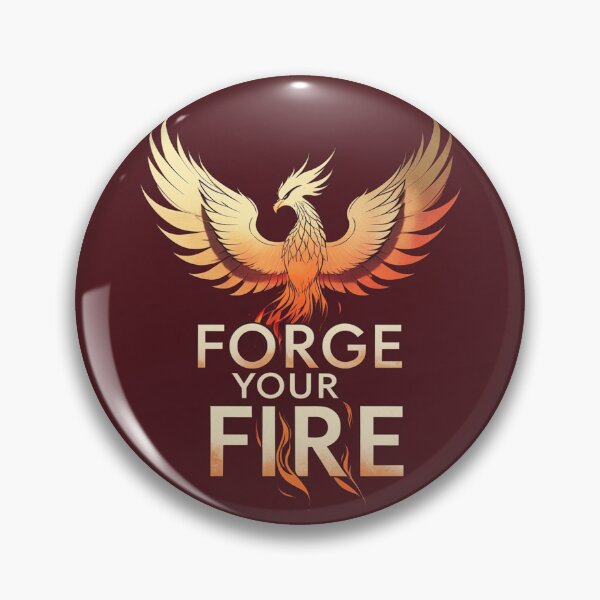 Item preview, Forge your fire design designed and sold by Motivated Sensei.