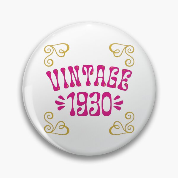 Item preview, Vintage, Birthday Year designed and sold by CharlottePlaceArt.