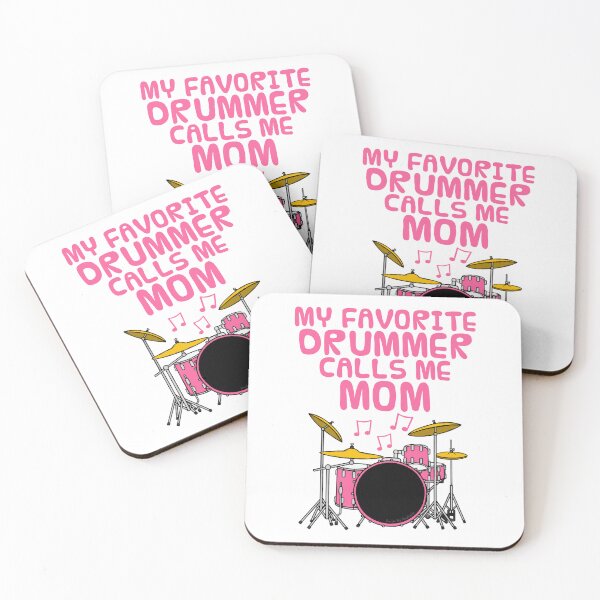 Item preview, My Favorite Drummer Calls Me Mom, Mother's Day Musician designed and sold by doodlerob.