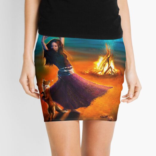 Dance Like a Dervish II Mini Skirt