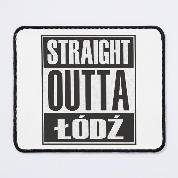 Item preview, Straight Outta Łódź designed and sold by Kartoteka.