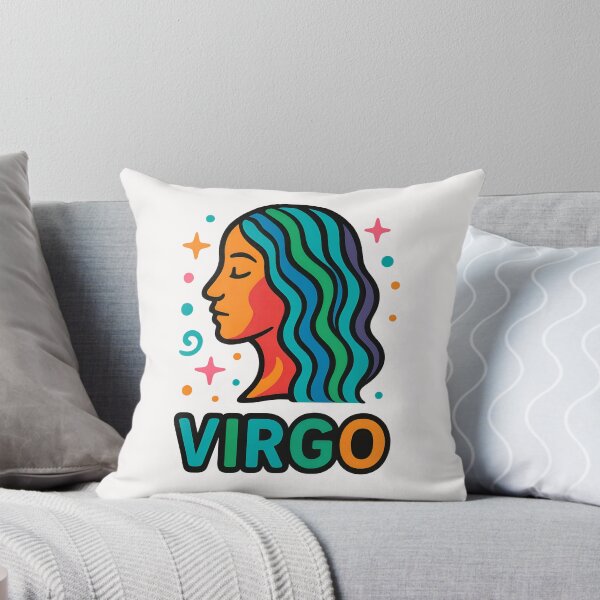 Item preview, Virgo Zodiac Sign T-Shirt – Elegant & Earthy Horoscope Design designed and sold by sifo2024.