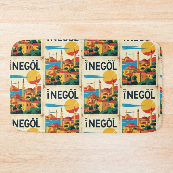 Item preview, Inegol Turkey Vintage Travel Tourism designed and sold by TravelersGems.