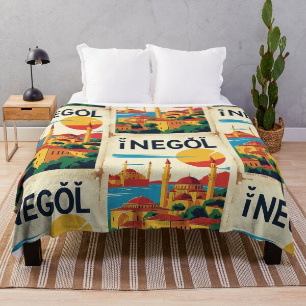 Item preview, Inegol Turkey Vintage Travel Tourism designed and sold by TravelersGems.