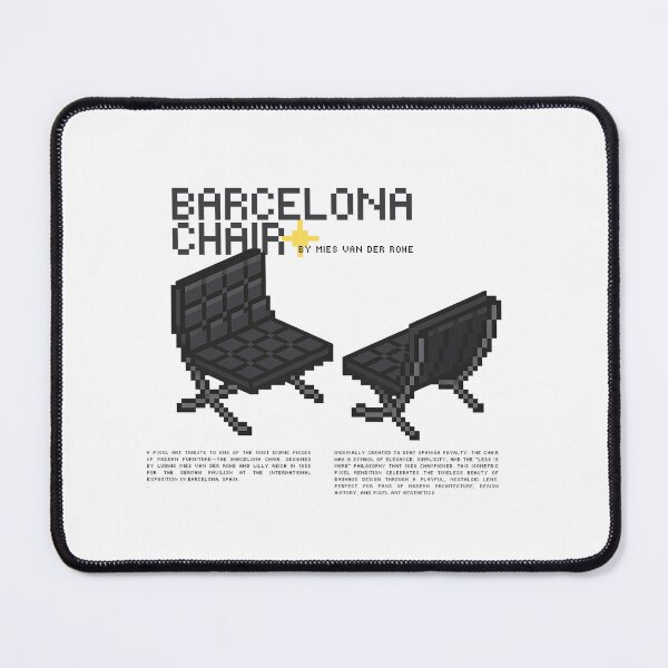 Item preview, Barcelona Chair designed and sold by The Pixel World Merch.
