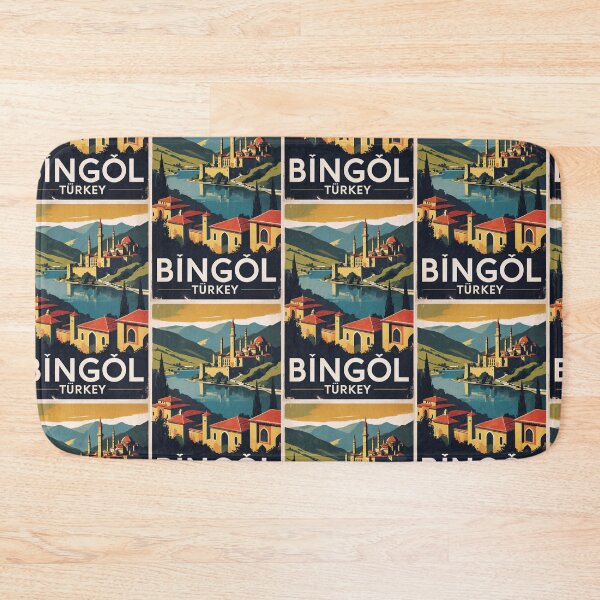 Item preview, Bingol Turkey Vintage Travel Tourism designed and sold by TravelersGems.