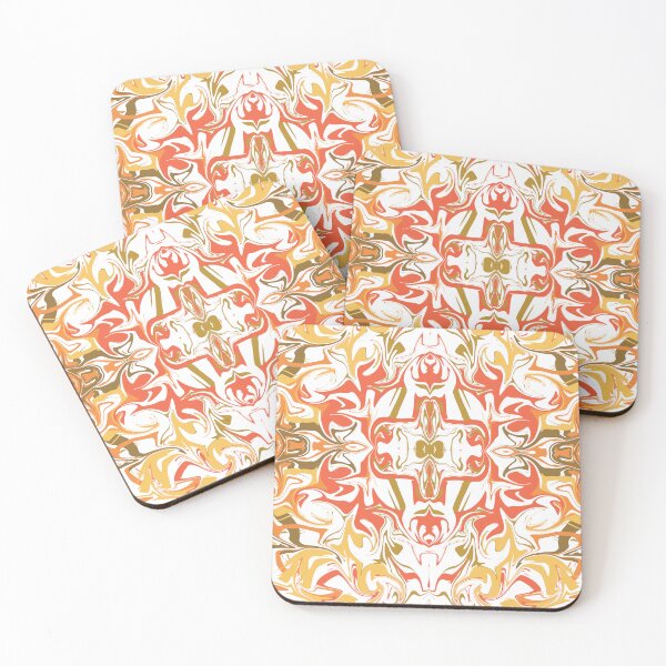 Item preview, Symmetrical Warm Marble Pattern designed and sold by MYK-Printing.