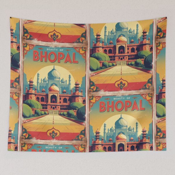 Item preview, Bhopal India Vintage Travel Tourism  designed and sold by TravelersGems.