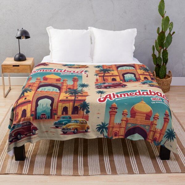 Item preview, Ahmedabad India Vintage Travel Tourism designed and sold by TravelersGems.