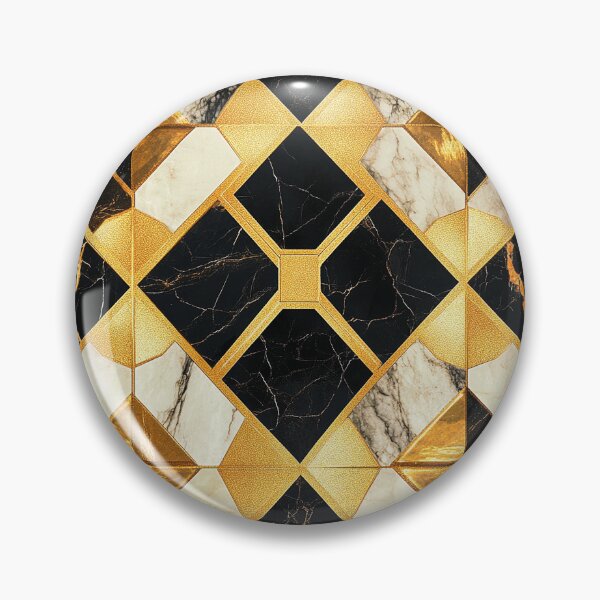 Item preview, Golden Geometry Symmetry Modern Elegance designed and sold by MidArtForge.