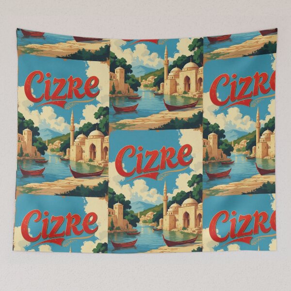 Item preview, Cizre Turkey Vintage Travel Tourism designed and sold by TravelersGems.