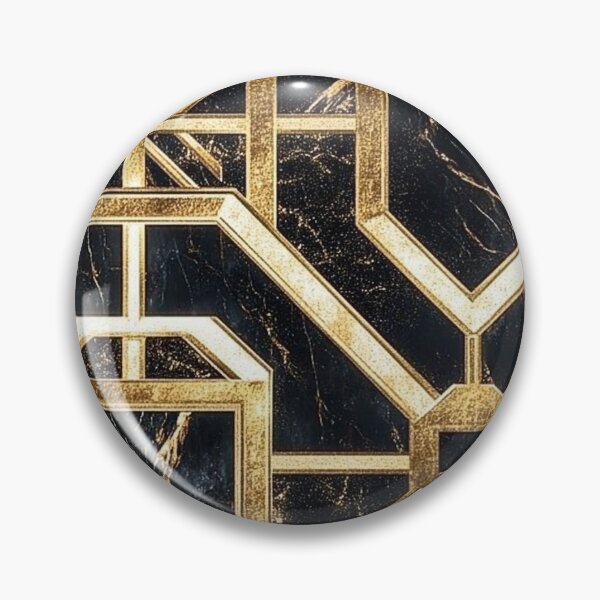 Item preview, Golden Geometry Symmetry Modern Elegance designed and sold by MidArtForge.