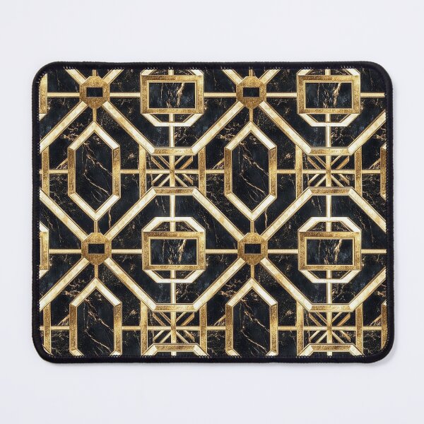 Item preview, Golden Geometry Symmetry Modern Elegance designed and sold by MidArtForge.