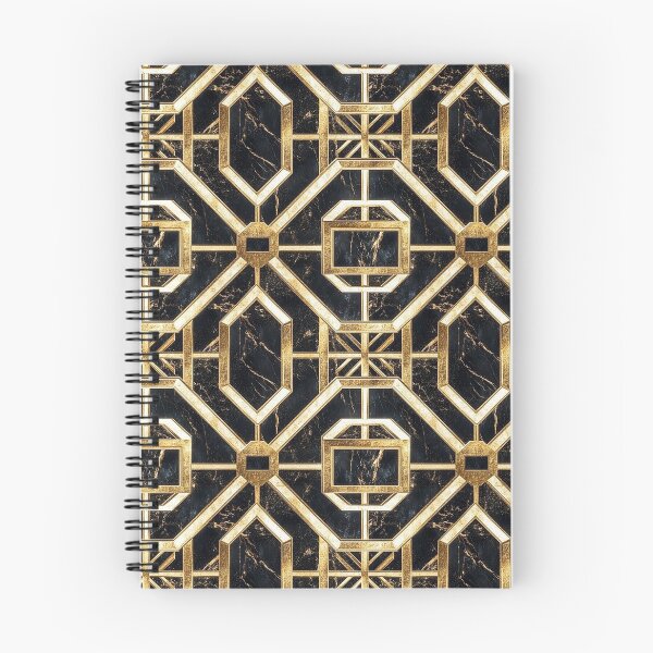 Item preview, Golden Geometry Symmetry Modern Elegance designed and sold by MidArtForge.