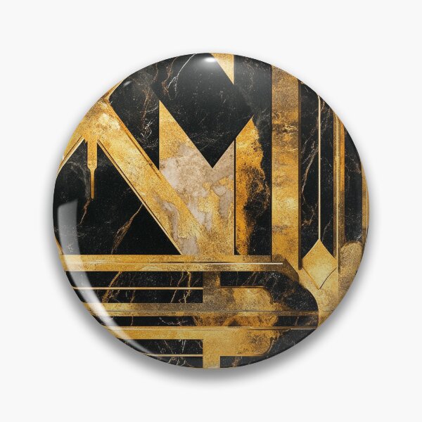 Item preview, Golden Geometry Symmetry Modern Elegance designed and sold by MidArtForge.