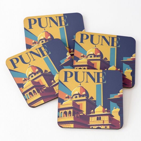 Item preview, Pune India Vintage Travel Tourism  designed and sold by TravelersGems.