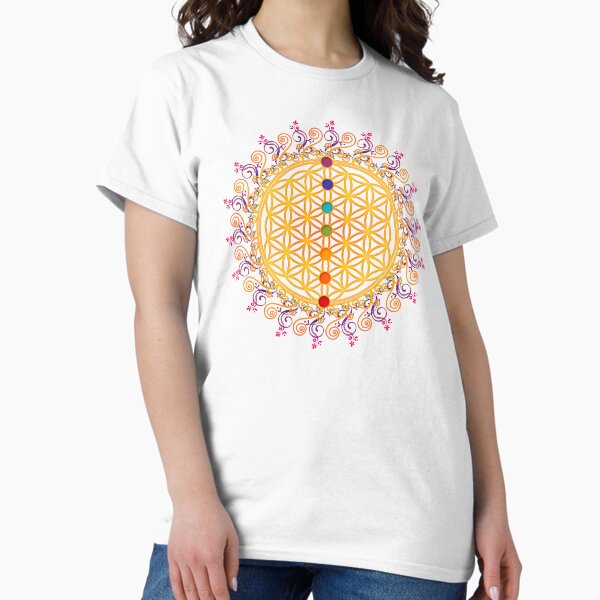 Item preview, FLOWER OF LIFE, CHAKRAS, SPIRITUALITY, YOGA, ZEN,  designed and sold by nitty-gritty.