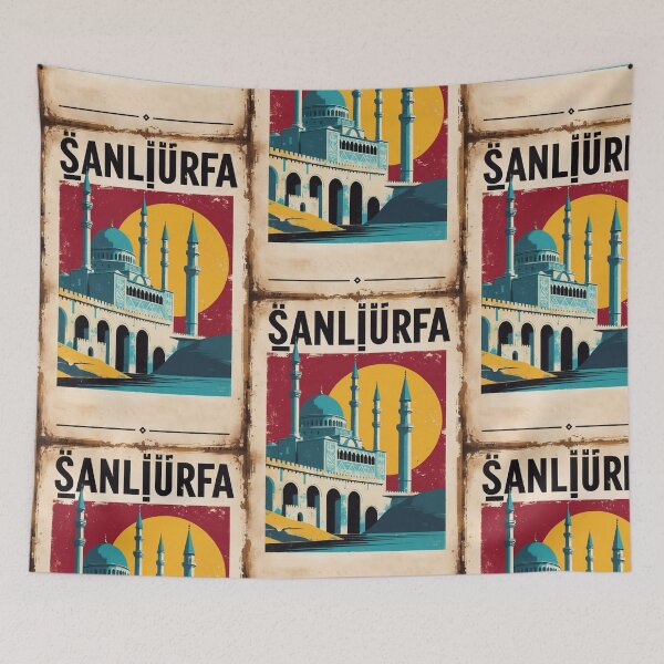Item preview, Sanliurfa Turkey Vintage Travel Tourism designed and sold by TravelersGems.