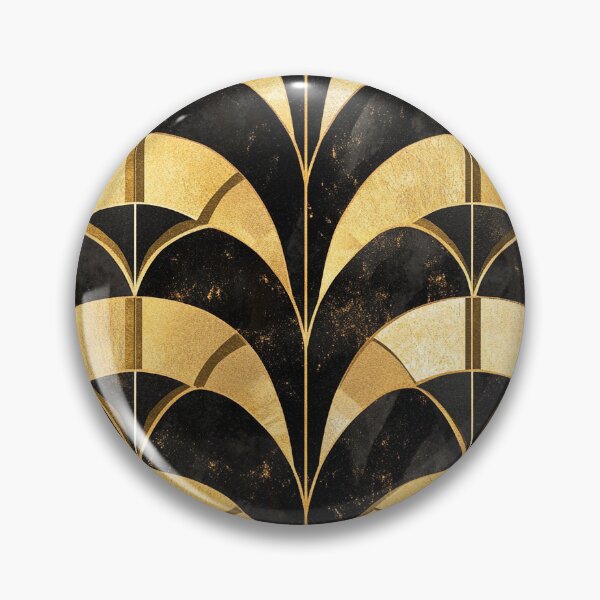 Item preview, Golden Geometry Symmetry Modern Elegance designed and sold by MidArtForge.