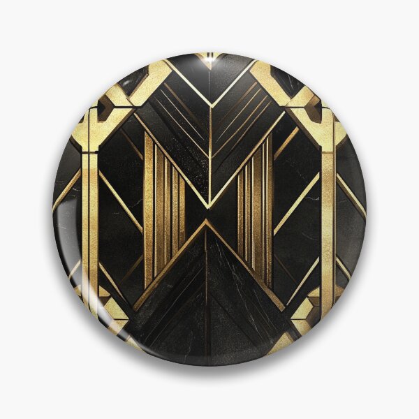 Item preview, Golden Geometry Symmetry Modern Elegance designed and sold by MidArtForge.