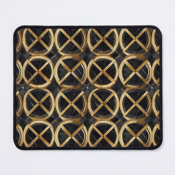 Item preview, Golden Geometry Symmetry Modern Elegance designed and sold by MidArtForge.