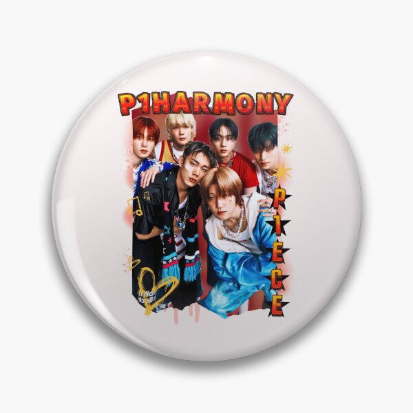 Item preview, P1Harmony Red Gravity Scrapbook Design Korean Group KPop Scrapbook Collage  designed and sold by HELL0WBELLO.