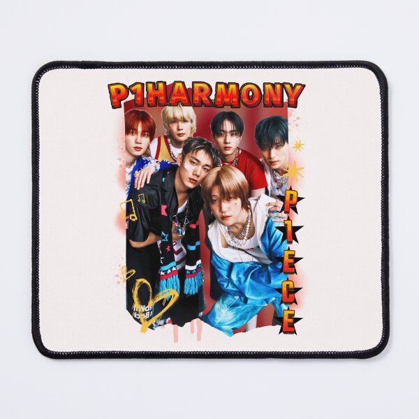 Item preview, P1Harmony Red Gravity Scrapbook Design Korean Group KPop Scrapbook Collage  designed and sold by HELL0WBELLO.