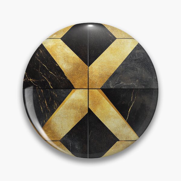 Item preview, Golden Geometry Symmetry Modern Elegance designed and sold by MidArtForge.