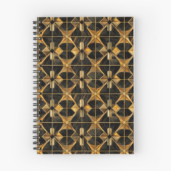 Item preview, Golden Geometry Symmetry Modern Elegance designed and sold by MidArtForge.