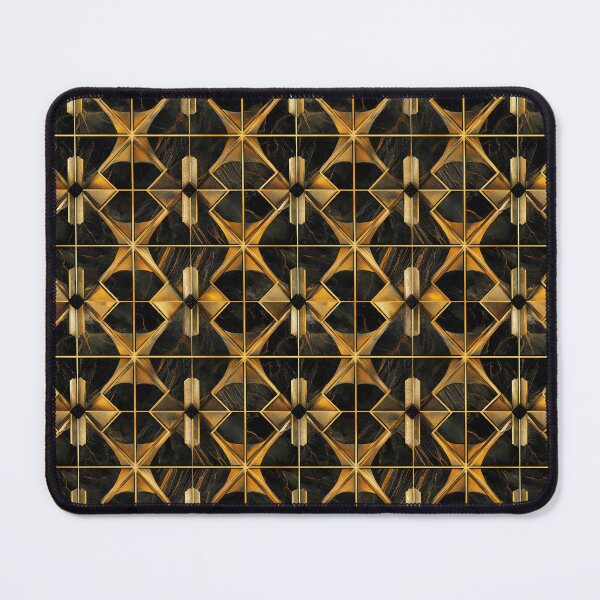 Item preview, Golden Geometry Symmetry Modern Elegance designed and sold by MidArtForge.