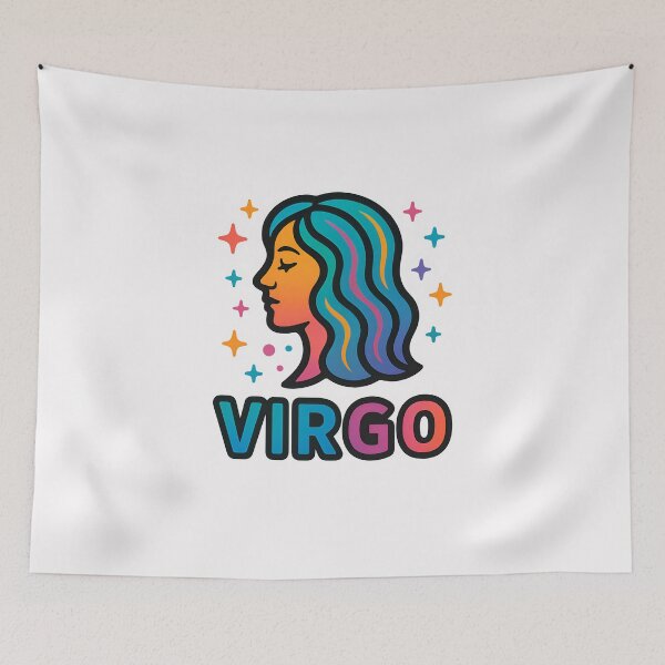 Item preview, Virgo Zodiac Sign T-Shirt – Elegant & Earthy Horoscope Design 1 designed and sold by sifo2024.