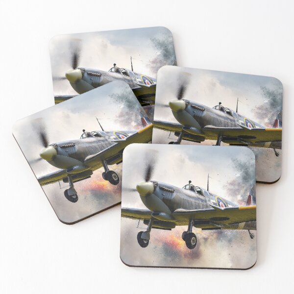 Item preview, Watercolour Splash Spitfire designed and sold by Skyframe Aviation.