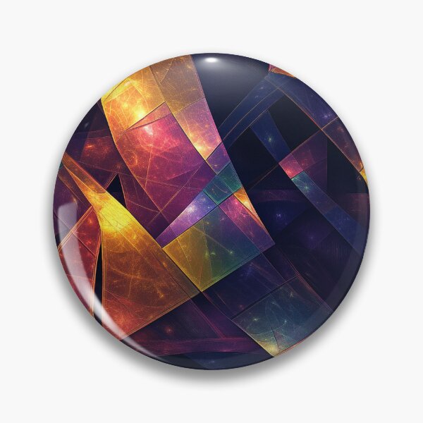 Item preview, Fractal Geometry Vibrant Psychedelic Colors designed and sold by MidArtForge.