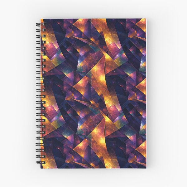Item preview, Fractal Geometry Vibrant Psychedelic Colors designed and sold by MidArtForge.