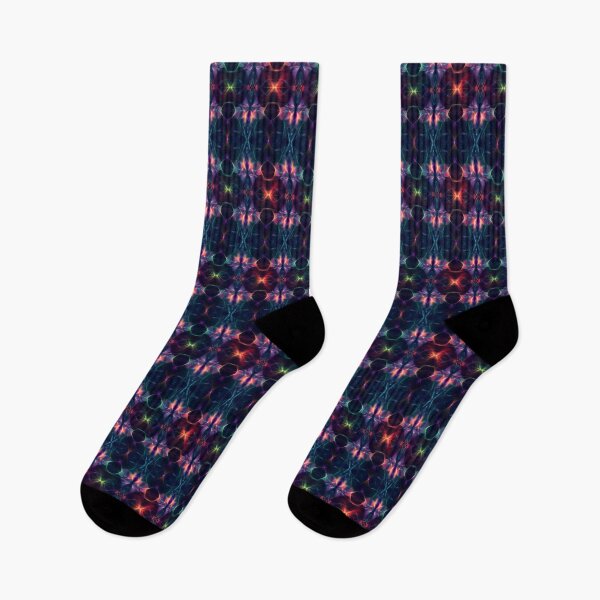 Item preview, Fractal Geometry Vibrant Psychedelic Colors designed and sold by MidArtForge.