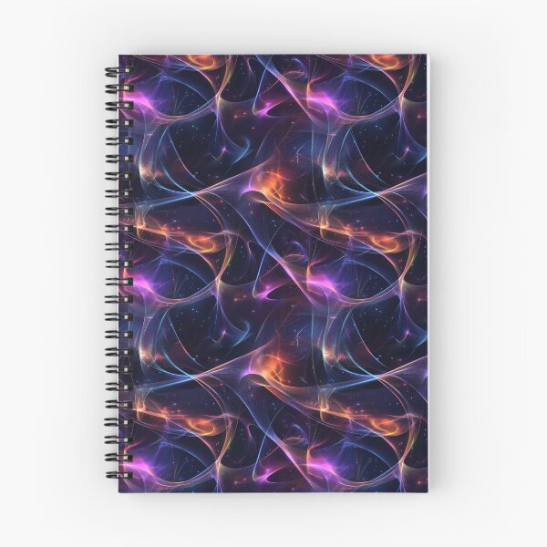 Item preview, Fractal Geometry Vibrant Psychedelic Colors designed and sold by MidArtForge.