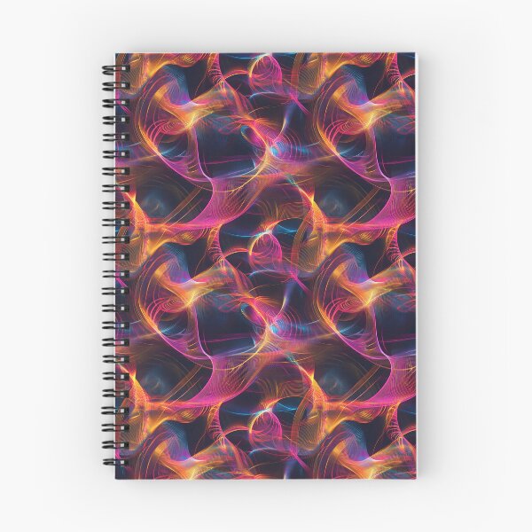 Item preview, Fractal Geometry Vibrant Psychedelic Colors designed and sold by MidArtForge.