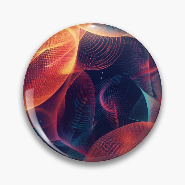 Item preview, Fractal Geometry Vibrant Psychedelic Colors designed and sold by MidArtForge.