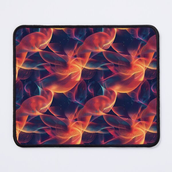 Item preview, Fractal Geometry Vibrant Psychedelic Colors designed and sold by MidArtForge.