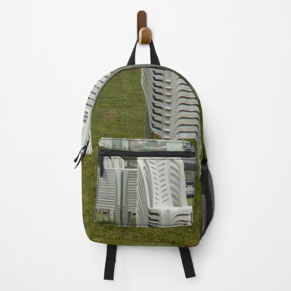 Item preview, chairs stacked on the lawn designed and sold by felipequeiroz.