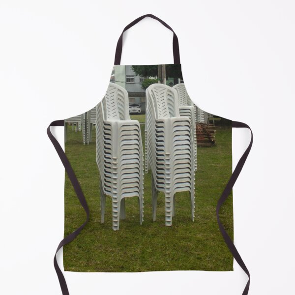 Item preview, chairs stacked on the lawn designed and sold by felipequeiroz.