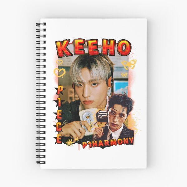 Item preview, P1Harmony Keeho Red Gravity Scrapbook Design Korean Group KPop Scrapbook Collage  designed and sold by HELL0WBELLO.