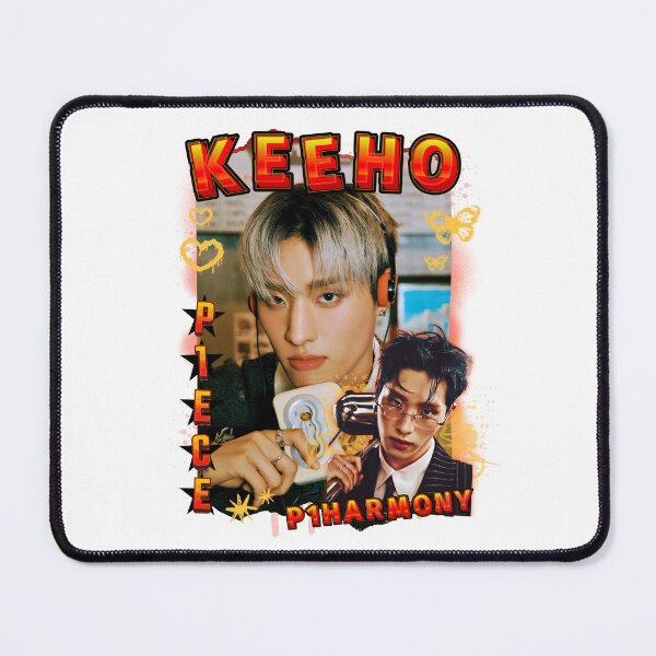 Item preview, P1Harmony Keeho Red Gravity Scrapbook Design Korean Group KPop Scrapbook Collage  designed and sold by HELL0WBELLO.