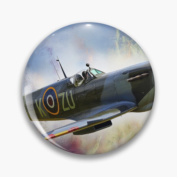 Item preview, Watercolour Splash Spitfire designed and sold by Skyframe Aviation.