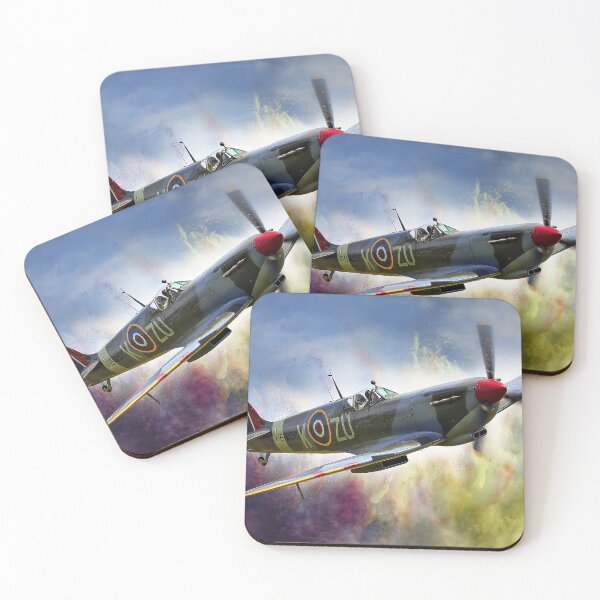 Item preview, Watercolour Splash Spitfire designed and sold by Skyframe Aviation.