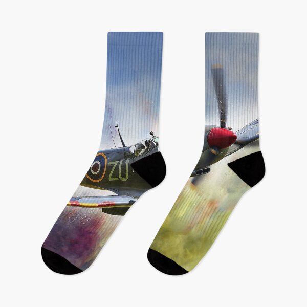 Item preview, Watercolour Splash Spitfire designed and sold by Skyframe Aviation.
