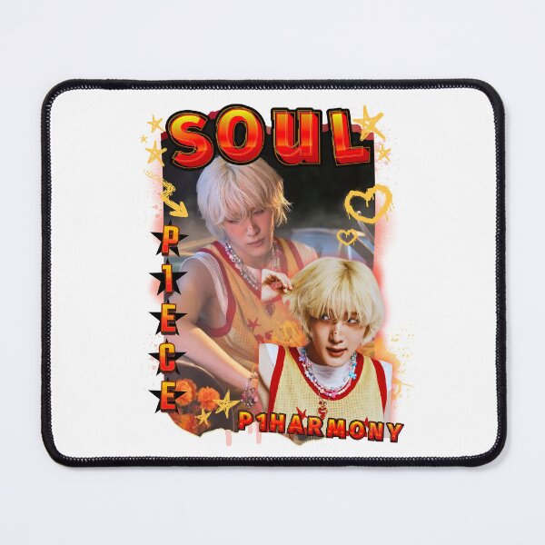 Item preview, P1Harmony Soul Red Gravity Scrapbook Design Korean Group KPop Scrapbook Collage designed and sold by HELL0WBELLO.