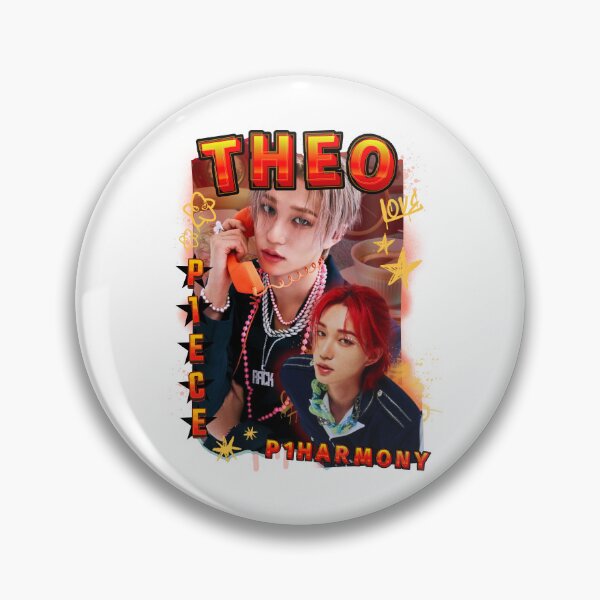 Item preview, P1Harmony Theo Red Gravity Scrapbook Design Korean Group KPop Scrapbook Collage  designed and sold by HELL0WBELLO.