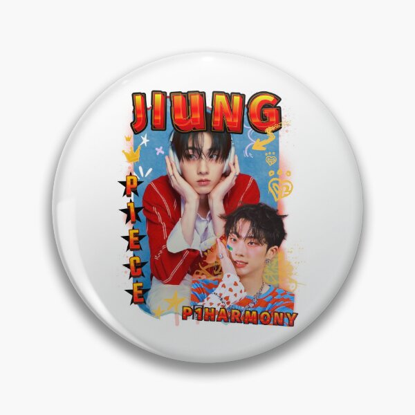 Item preview, P1Harmony Jiung Red Gravity Scrapbook Design Korean Group KPop Scrapbook Collage  designed and sold by HELL0WBELLO.